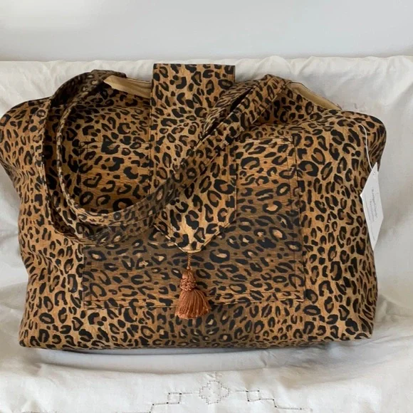 Classic Style Animal Print Tote Bag by Margaret Boyle - Picture 3 of 10